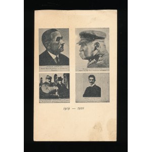 II Rp Dmowski, Pilsudski, Paderewski and Daszynski 1919 - 1920 (159)