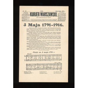 II Rp Kurjer Waszawski - 3 Maja 1916 r. (180)