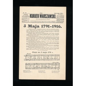 II Rp Kurjer Waszawski - 3. Mai 1916. (193)