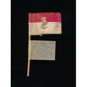 Brick Flag with emblem of Warsaw, World War I (222)