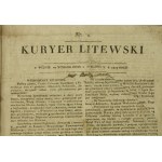 Kuryer Litewski, Vilnius 1817. celý ročník, 104 čísel vrátane príloh. (507)