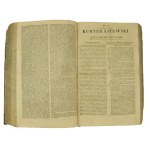 Kuryer Litewski, Vilnius 1817. Vollständiges Jahrbuch, 104 Ausgaben einschließlich Beilagen. (507)