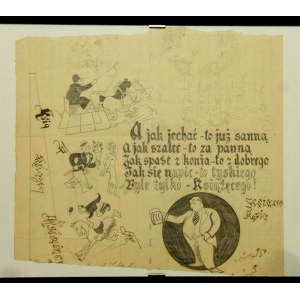 II RP Tyskie Bier, handgezeichneter Werbeentwurf (416)