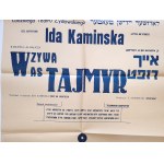 Afisz, Teatr Żydowski w Łodzi ca. 1948 r. (56)