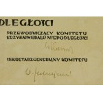 Diplom k medaili za nezávislost z roku 1937 (237)
