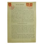 A set of documents after a teacher of the State Economic and Trade School in Lviv(301)