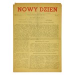 Nowy Dzień, 400 numer jubileuszowy, polska gazeta konspiracyjna (957)