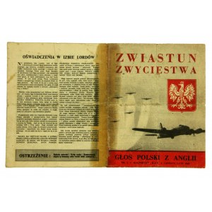 Zwiastun Zwycięstwa. Głos Polski z Anglii. Nr. 2. Londyn, luty 1943r (958)