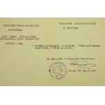 Patent oficerski i jego odpis 1937 r. (603)