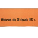 Afisz Rady Robotniczej, Włocławek 1945 r. (865)
