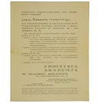 Pozvánka na slávnosť pri príležitosti menín maršala Józefa Piłsudského, Lodž 1934 (238)