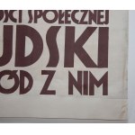 Plakát Rozsévač pravdy a sociální spravedlnosti. Jozef Pilsudski hází rodné semínko velké a bohaté budoucnosti'. Varšava, 1928(602)