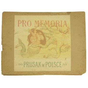 Pro memoria Prusak w Polsce - teka litografii autorstwa Józefa Rapackiego (361)