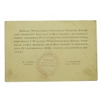 Einladung zum Ersten Kongress des Landesverbandes der Pol. Zw. Obrońców Ojczyzny [Vereinigung der Vaterlandsverteidiger] in Białystok 1930(275)