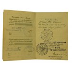Cestovný pas vydaný poľským konzulátom v Berlíne v roku 1935 (290)