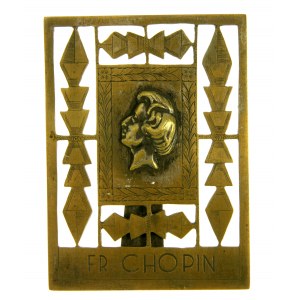 Plaketa Fryderyka Chopina, s podstavcem (6)