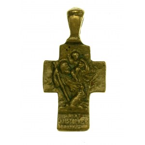 St. Christopherus Bronze Kreuz (11)