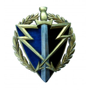 Druhý republikový odznak Školy kadetov v zálohe spojovacích síl. Gontarczyk (57)