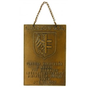 Plakieta Mistrzostwa Lekkoatletyczne Polski 1937 r. Chorzów (104)