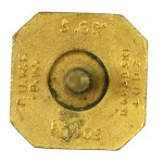 II RP Odznaka komendancka Przysposobienia Wojskowego wraz z miniaturą (151)