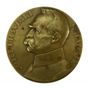 Jozef-Pilsudski-Medaille, 10. Jahrestag der Wiedererlangung der Unabhängigkeit 1928 (155)