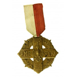 II RP, Krzyż Swoim żołnierzom z Ameryki oswobodzona Polska (158)
