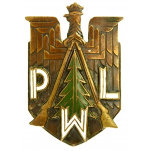 II RP, Odznak vojenskej organizácie lesníkov (166)