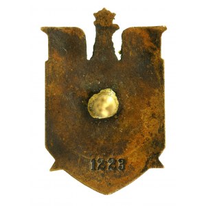 Druhá republika, odznak vojenské organizace lesníků (167)