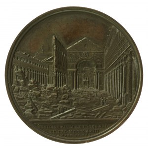 Vatican City, medal of Pope Pius IX, St. Paul's Basilica (203)