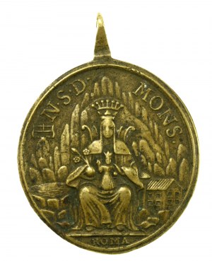 Vatican City, Medal of Our Lady of Montserrat and St. Benedict, 18th century (209)