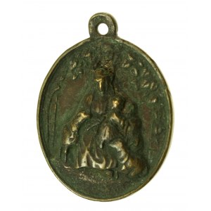 Vatikán, Náboženská medaile Panny Marie s dítětem, 19. století (212)