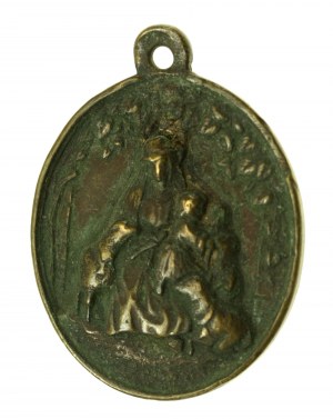 Vatican City, Religious Medal of the Virgin and Child, 19th century (212)