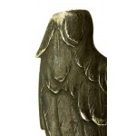 Eagle spearhead of the banner of the ZBOWiD organization. Silver. (14)