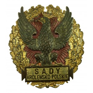 II RP, Functional badge Royal Polish Courts 1917 (357)