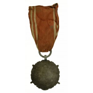 Volksrepublik Polen, Medaille der Streitkräfte im Dienste des Vaterlandes, Silber (X). Erste Fassung (502)