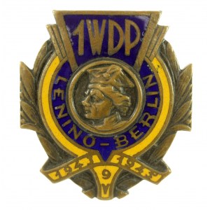 Badge of the 1st Warsaw Infantry Division, first version by Gontarczyk - Makowski (512)