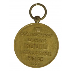 LOPP medal - VIII All-Poland Flying Model Competition Kielce 1937 (527)