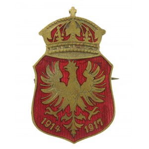 Poľský samaritánsky odznak, ubytovňa legionárov 1914 - 1917 (532)