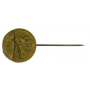 LOPP-Abzeichen. Ziegelstein 10 Cent (541)