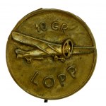 LOPP-Abzeichen. Ziegelstein 10 Cent (541)