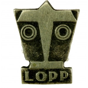 Odznaka LOPP. Cegiełka 1 złoty (545)