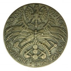 Medaila Všeobecná národná výstava Poznaň 1929. Striebro (549)