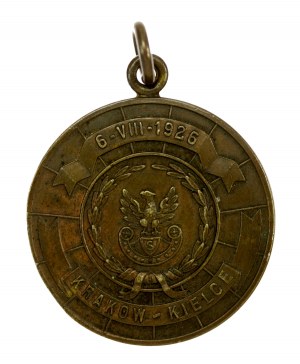 II RP, Medaila za pochod po trase Cadrówka Krakov - Kielce 1926 (564)