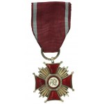 Kommunistische Partei der Volksrepublik Polen, Silbernes Verdienstkreuz der Volksrepublik Polen, zusammen mit Urkunde 1956 (574)