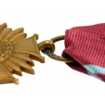 Brązowy Krzyż Zasługi RP Caritas/Grabski z pudełkiem (575)