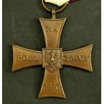PSZnZ Cross of Valor numbered, 1st Armored Division (224)