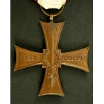 PSZnZ Cross of Valor numbered, 1st Armored Division (224)