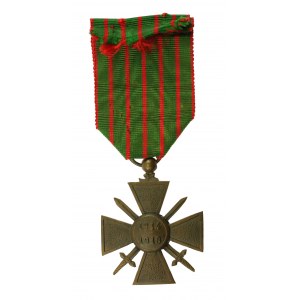 Frankreich, Kriegskreuz (Croix de Guerre) 1914-1918 mit Schachtel (238)