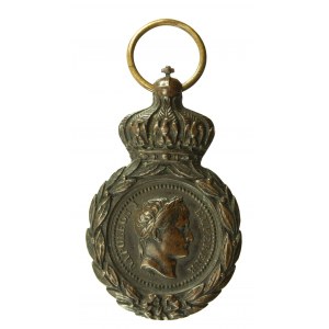 Francja, Napoleon Bonaparte, medal 1857 (243)