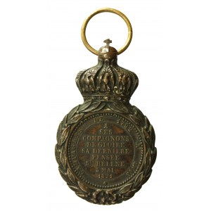 Francja, Napoleon Bonaparte, medal 1857 (243)